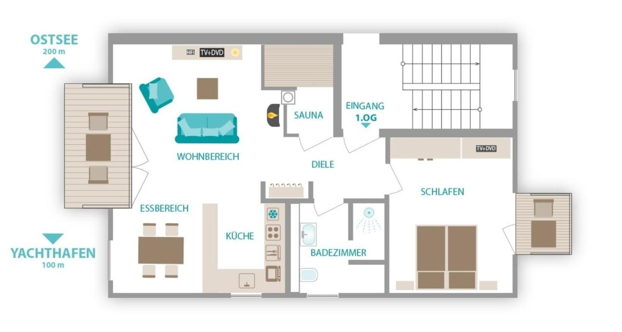 Ostsee - Appartement Nr 89 "Salzaster" Im Strand Resort Heiligenhafen Extérieur photo